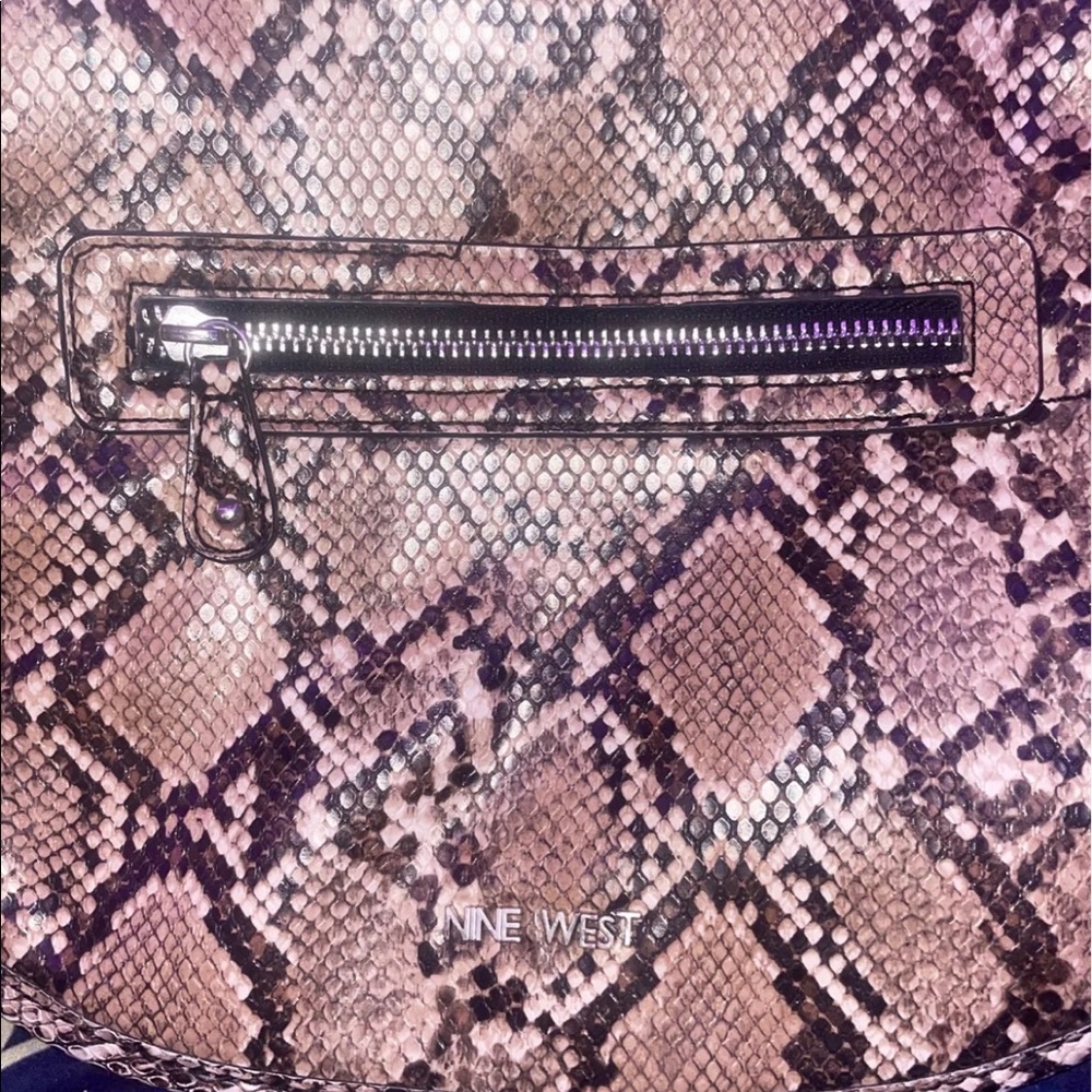 Nine West Python Skin Style Handbag- Crossbody - image 2
